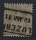 SCHWEIZ 34 DK, Helvetia 40 Rp. Grau, DOPPELTES Kontrollzeichen, Attest, 400,-€ - Oblitérés