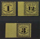 1862, BADEN Landpost 1-3 X ** 1-12 Kr. Komplett Postfrisch, TOP-Qualität, 118,-€ - Mint