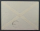 1948, BIZONE JEIA Flugpostzulassungsmarke Auf Luftpost-Brief, Geprüft 400,-€ - Covers & Documents