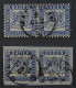 BADEN 19 A, Zwei 6 Kr.-PAARE, Interessante Farbtöne, Kabinetterhaltung, 200,-€++ - Used