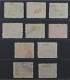 1913, TÜRKEI 212-21, Hauptpost 2 Pa.-50 Pia. Komplett, Sauber Gestempelt, 200,-€ - Used Stamps