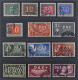 Schweiz  447-59,  PAX Satz 5 Rp.-10 Fr. Sauber Gestempelt, Geprüft, KW 1000,- € - Used Stamps