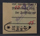 GROSSRÄSCHEN V 11 C, Zoll-Begleitschein 10 Pfg. Briefstück, Geprüft, KW 500,-€ - Gebraucht