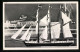 AK Modell Des 1932 Gesunkenen Segelschiffs Niobe  - Segelboote