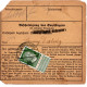 64440 - Deutsches Reich - 1944 - 50Pfg Hitler MiF A PaketKte DUESSELDORF -> DIEKIRCH (Luxemburg) - Lettres & Documents
