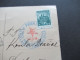 CSR 1938 PK Prag Nase Je A Nase Zustane! Mit Zweifarbigem Sonderstempel Praha 1 Finale SK Slavia - Ferencvaros - Lettres & Documents