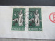 Norwegen 1966 AFS Absenderfreistempel AS EP Drammen Norge Post Und 2x Briefmarke Musikselskabet - Lettres & Documents