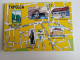D202902 AK  CPM  Hungary  Map Karte Carte Landkarte - Entry Ticket For A Child -1980  TAPOLCA Veszprém - Landkarten