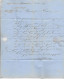 AMBULANT BELFORT A PARIS D 7 JUIL 1859 LETTRE COVER POUR SUISSE TAXE 35 ROUGE INDICE 19 COTE 420€ RARE - Correo Ferroviario