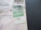 Ungarn 1919 GA / Postanweisung Postautalvany Mit 2x Zusatzfrankatur Rückseitig Violetter Stempel Pozsony - Briefe U. Dokumente