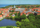 ASSENS, ARCHITECTURE, LAKE, BUS, CAR, DENMARK, POSTCARD - Danemark