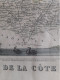 Carte Geographique Region De L Est N°20 Departement De La Cote D Or Levasseur 1852 - Estampes & Gravures