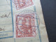 CSR / Sudetenland 1919 Hradschin / Mucha Auf Postbegleitadresse Warnsdorf 1 Ank. Stempel Galgöcz Slowakei - Lettres & Documents