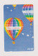 JAPAN  - Hot Air Balloons Magnetic Phonecard - Giappone