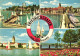 FRIEDRICHSHAFEN, BADEN WURTTEMBERG, MULTIPLE VIEWS, PORT, BOATS, ARCHITECTURE, TULIPS, PARK, SHIP, GERMANY, POSTCARD - Friedrichshafen