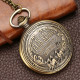 Montre Gousset NEUVE - Far West Cow Boy Texas Saloon Diligences - Taschenuhren