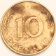 Germany Federal Republic - 10 Pfennig 1971 J, KM# 108 (#4643) - 10 Pfennig