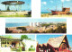 SUNNY BEACH, MULTIPLE VIEWS, ARCHITECTURE, SHIP, BEACH, INN, PANORAMA, BULGARIA, POSTCARD - Bulgarie