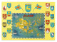 ÅLAND - COAT OF ARMS And MAP - FINLAND - - Finlande