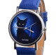 Montre NEUVE - Chat Noir (Réf 1) - Orologi Moderni