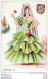 510Bf   Espagne Andalucia Femme  Flamenco Danse Mantilla Par Eloi Gumier - Costumes
