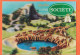 35887 / ROQUEFORT 12-Aveyron Carte 3D Relief Abeille SOCIETE Tampon Visite Caves  Producteurs Réunis 1980s Cppub 3-D - Roquefort