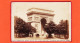 35684 / PARIS 1890s ARC De TRIOMPHE Place ETOILE Photographie XIXe Victor DAIREAUX 156-158 Rue De RIVOLI Dim 17,5x1 Cm - Anciennes (Av. 1900)