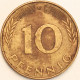 Germany Federal Republic - 10 Pfennig 1972 G, KM# 108 (#4646) - 10 Pfennig