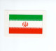 Chromo/carte Plastifiée Moderne IRAN Persia Téhéran Asie Asia Drapeau Flag Plan Map 90 X 58 Mm RRR TB - Autres & Non Classés