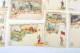 Delcampe - (AD24A) CPA Lot Cartes Postales Chocolat Lorrain P. Evrard Nancy, Exposition Universelle De 1900. Collection - Publicité