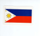 Chromo/carte Plastifiée Moderne PHILIPPINES Manille Asie Asia Drapeau Flag Plan Map 90 X 58 Mm RRR TB - Autres & Non Classés