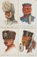 MILITAIRE – 1914/1918 - Illustrateur Emile Dupuis, "leurs Caboches" Guerre 1914 - 1918. Lot De 11 Cartes - Oorlog 1914-18