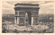 75-PARIS L ARC DE TRIOMPHE-N°4225-F/0323 - Arc De Triomphe