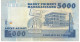 MADAGASCAR P69b 5000ARIARY = 5000 FRANCS  1983 #A/18 Signature 2 ( RAREST  VARIETY )     F-aVF - Madagaskar