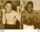 BOXE  03/1961 PALAIS DES SPORTS GRACIEUX LAMPERTI CONTRE SOLOMON BOYSAW  PHOTO DE PRESSE 18X13 CM - Deportes