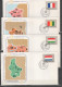 ONU New York 1980 - Flags I - 16 FDC          (g9686) - Cartas & Documentos
