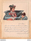 Carte-lettre Double 1er Avril  ± 1900 Illustration Et Propos Médisants Anonymes - 1er Avril - Poisson D'avril