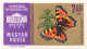 Delcampe - BUTTERFLY BIRD Goldfinch FLAG FLOWER Orchids Orchid GOLD Mini Sheet SET 1961 Stamp Exhibition Budapest HUNGARY FIP - Neufs