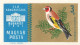 Delcampe - BUTTERFLY BIRD Goldfinch FLAG FLOWER Orchids Orchid GOLD Mini Sheet SET 1961 Stamp Exhibition Budapest HUNGARY FIP - Ongebruikt