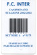 CARTE STATIONNEMENT BANDE MAGNETIQUE PARKING STADE SAN SIRO FC INTER CAMPIONATO 2002 / 2003 ITALIE - Autres & Non Classés