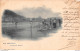SAN SEBASTIAN PLAYA DE BAÑOS HAUSER Y MENET. MADRID - Tarjeta Postal 1901 - Guipúzcoa (San Sebastián)