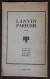 Publicité : Savon Le Chat ; Lanvin Parfums, 1951 - Publicités