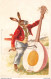 RAPHAEL TUCK Série 25-3- Chromolithographie - Lapin à Lunettes Habillé En Musicien - CPR Non Voyagé - Geklede Dieren