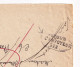Lettre 1920 Bordeaux Gironde Gaussel Notaire Retour à L'Envoyeur Décédé Alfred Quinquery Timbres Semeuse - 1906-38 Säerin, Untergrund Glatt