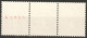 Schweiz Suisse 1939: 3er-Streifen Landi-Rollenmarken Zu Z27a Mi W20 Mit N° L1055 **/* MNH/MLH (Zu CHF 43.50) - Rouleaux