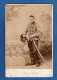 Photo Militaire Soldat Du 5eme Regiment De Chasseurs à Cheval Photographie Aubry Rambouillet ( Format 11cm X 16,5cm ) - Guerre, Militaire