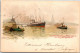RED STAR LINE , SS. Westernland Van Antwerpen Af, Aquarel By H. Cassiers, Kensington Series - Passagiersschepen
