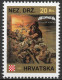 Helloween - Briefmarken Set Aus Kroatien, 16 Marken, 1993. Unabhängiger Staat Kroatien, NDH. - Croatie