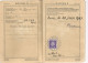 Passeport SUISSE  1947  + Carte D'immatriculation SCHWEIZER PASS - Other & Unclassified