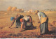 MILLET G.  Le Spigolatrici Les Glaneuses The Gleaners Die Ahrennleserinnen CPM - Peintures & Tableaux